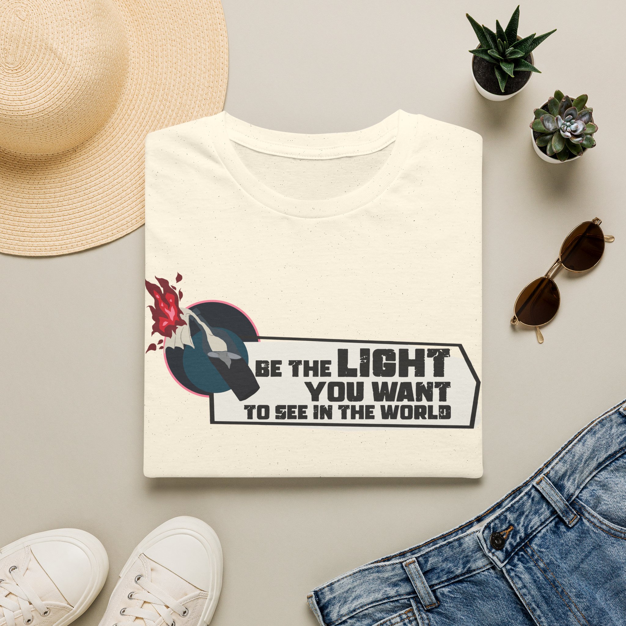 Be the Light T-Shirt | Rebellious T-shirt - Image 25