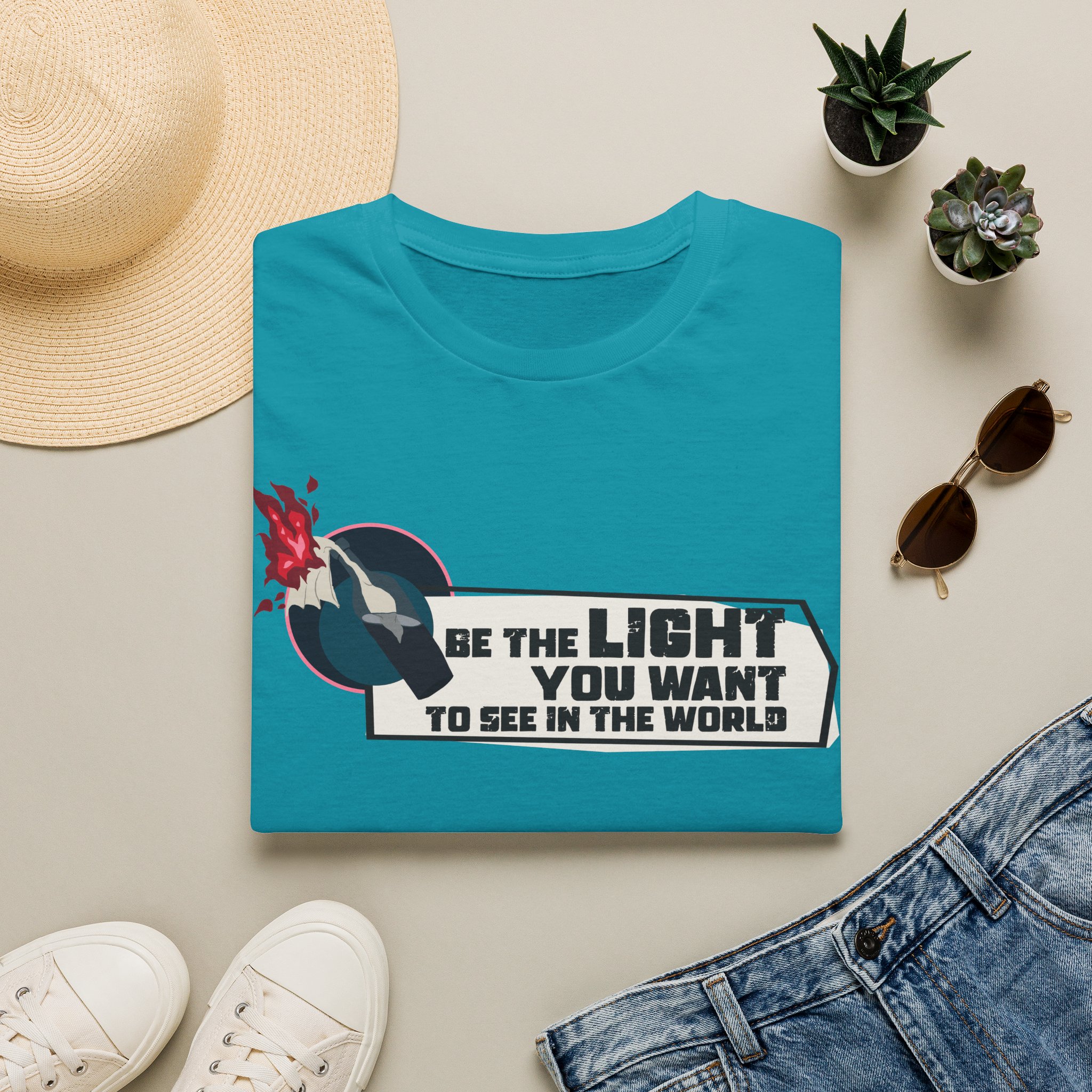 Be the Light T-Shirt | Rebellious T-shirt - Image 41