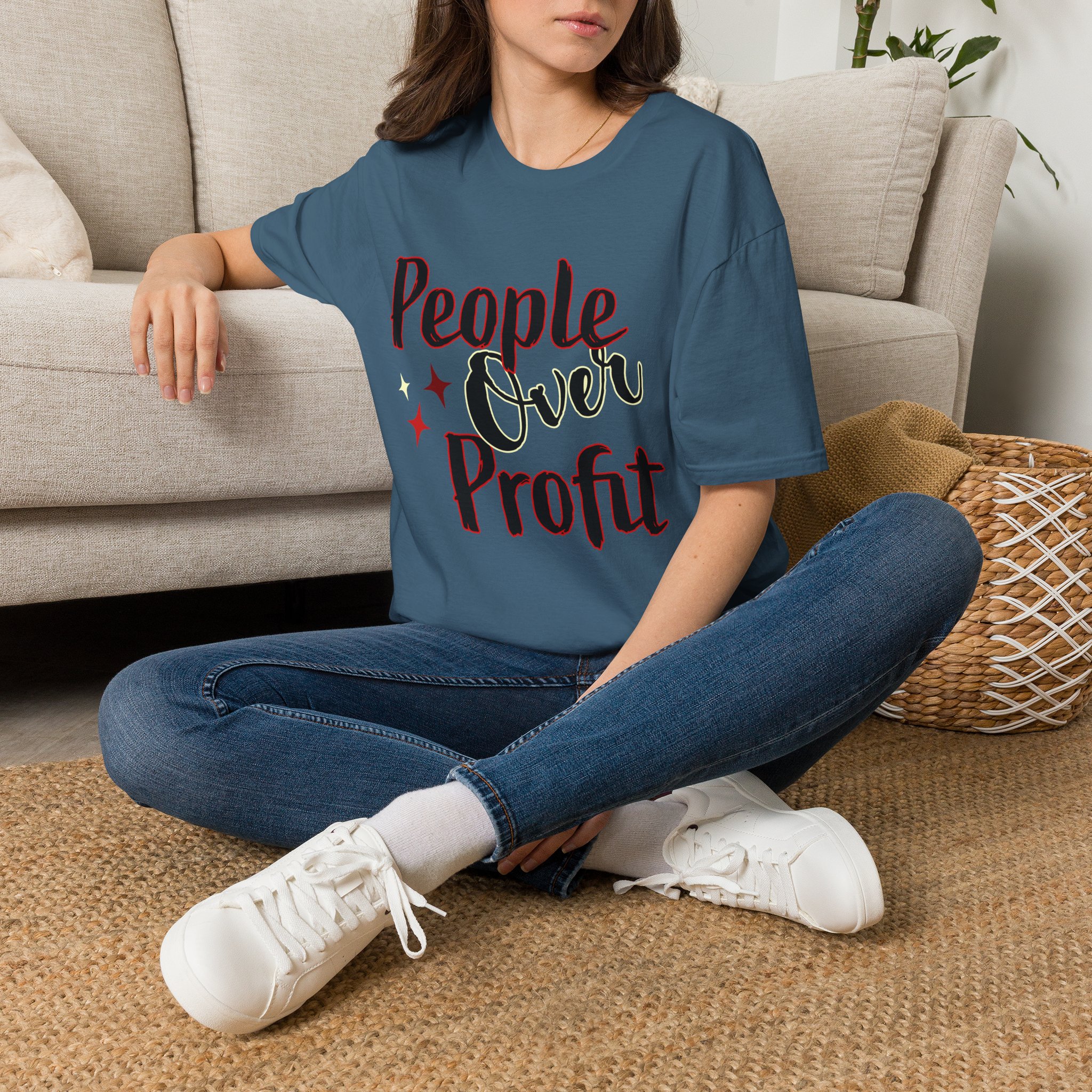People Over Profit T‑Shirt - Image 32