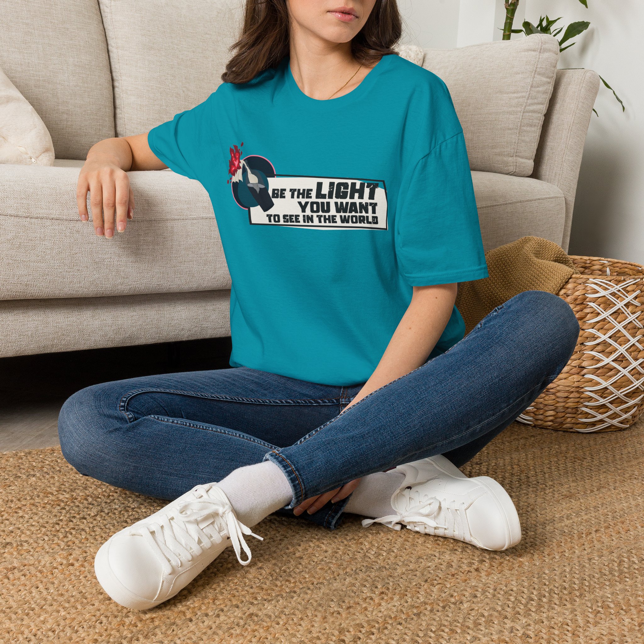 Be the Light T-Shirt | Rebellious T-shirt - Image 42