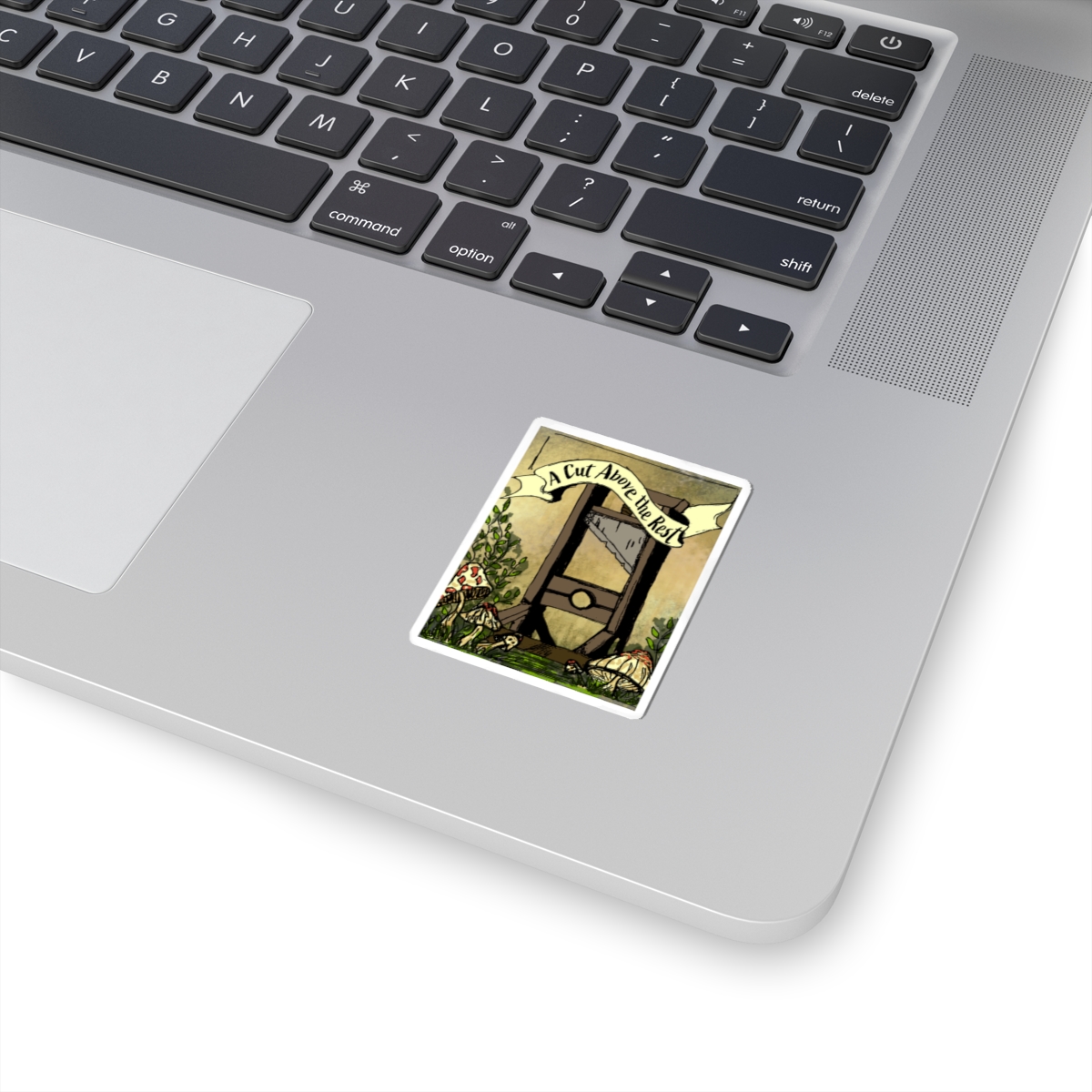 A Cut Above the Rest - Guillotine Sticker (Kiss-Cut Vinyl) - Image 11