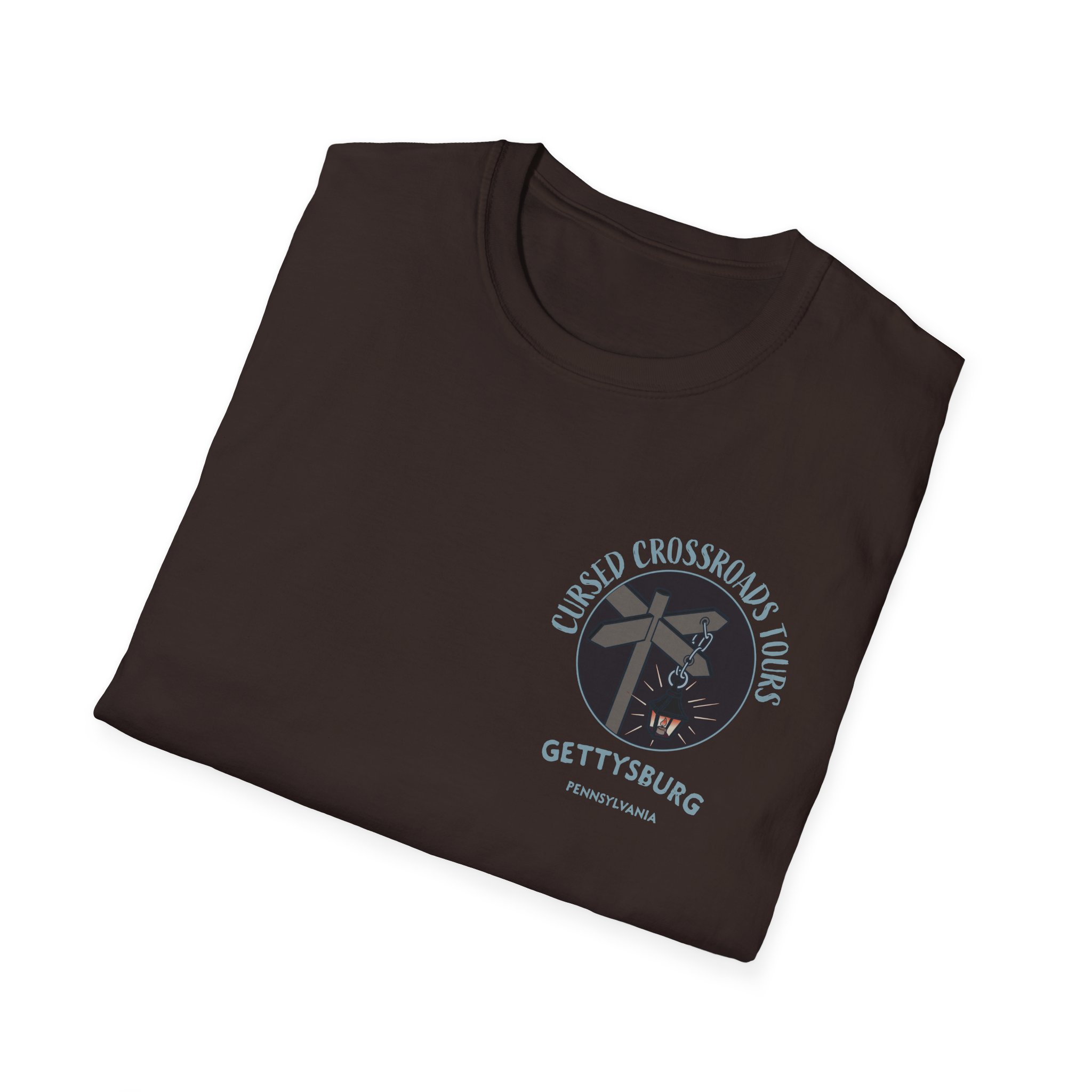 Cursed Crossroads Tours T-Shirt | Gettysburg, PA - Image 10