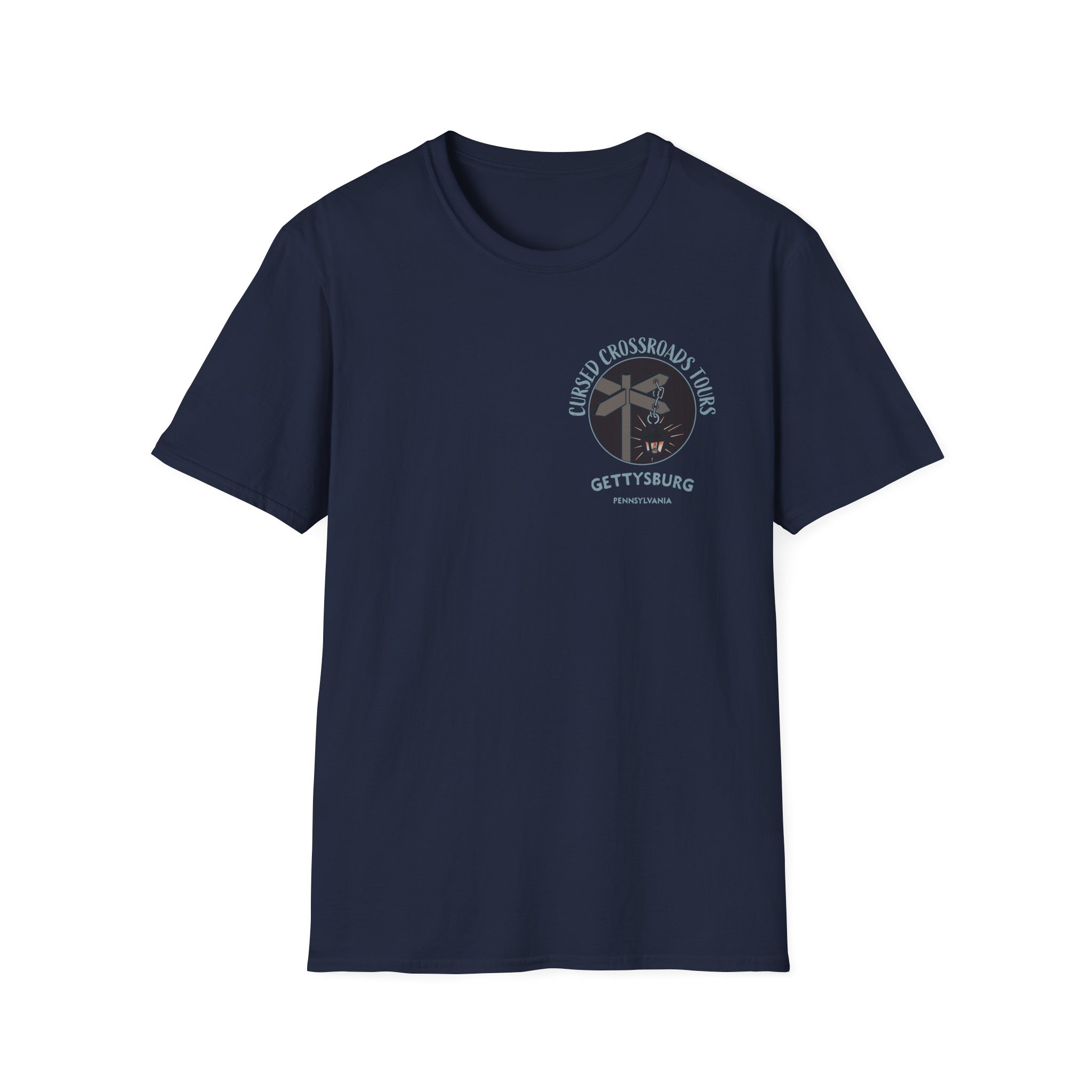 Cursed Crossroads Tours T-Shirt | Gettysburg, PA - Image 19
