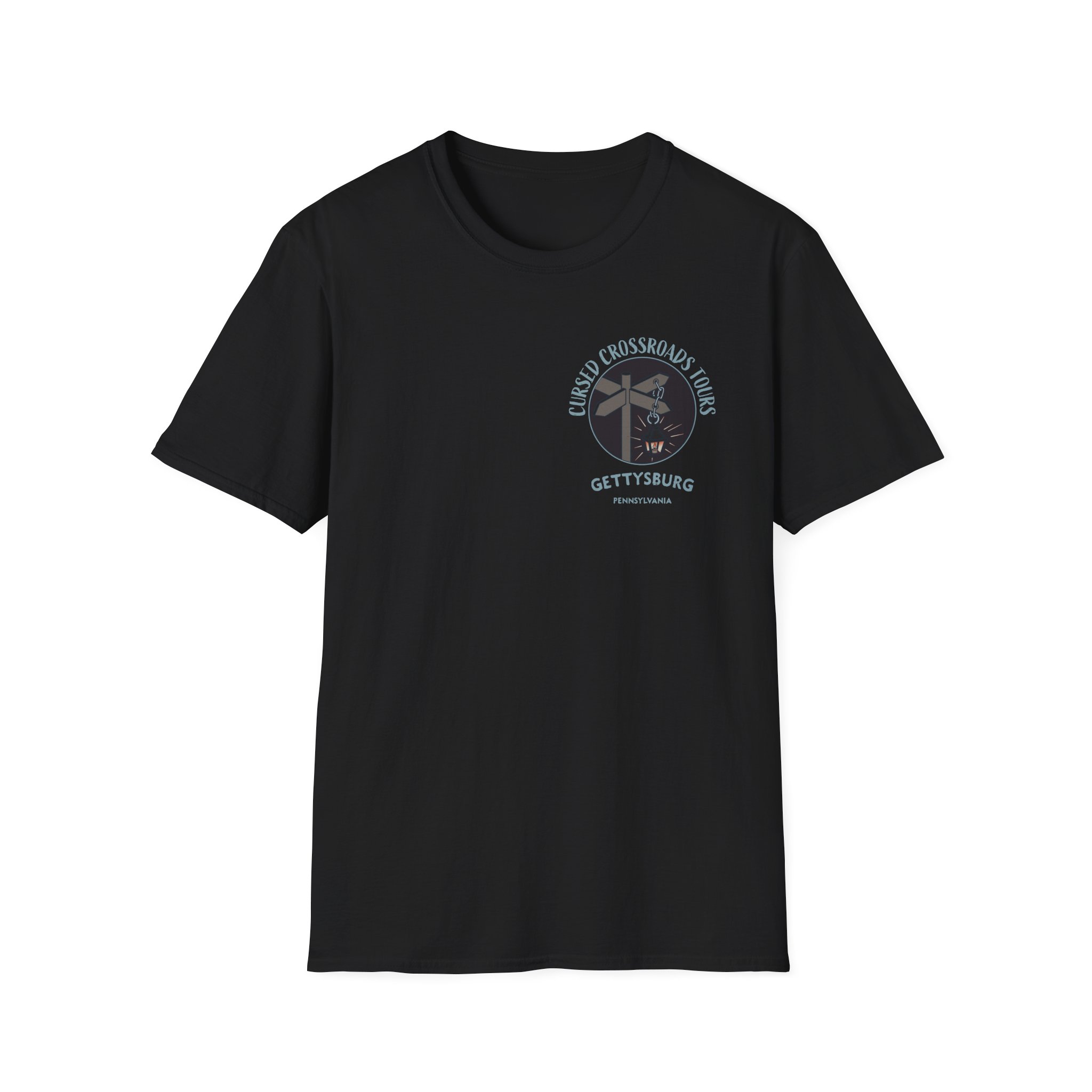 Cursed Crossroads Tours T-Shirt | Gettysburg, PA - Image 5