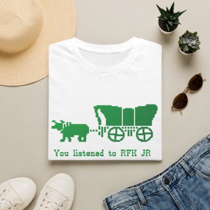 "You listened to RFK Jr" Vintage Pixel Art T-Shirt