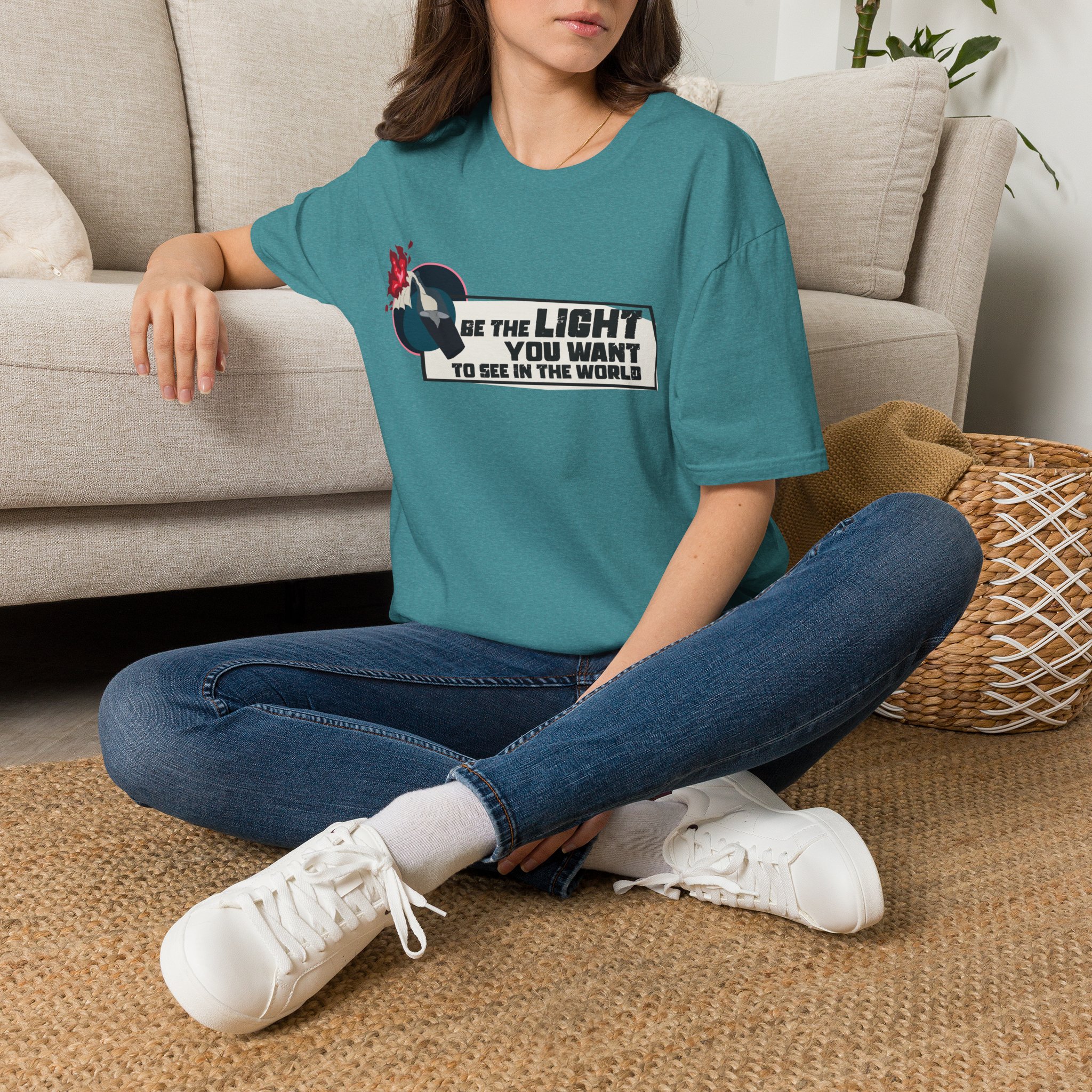 Be the Light T-Shirt | Rebellious T-shirt - Image 34
