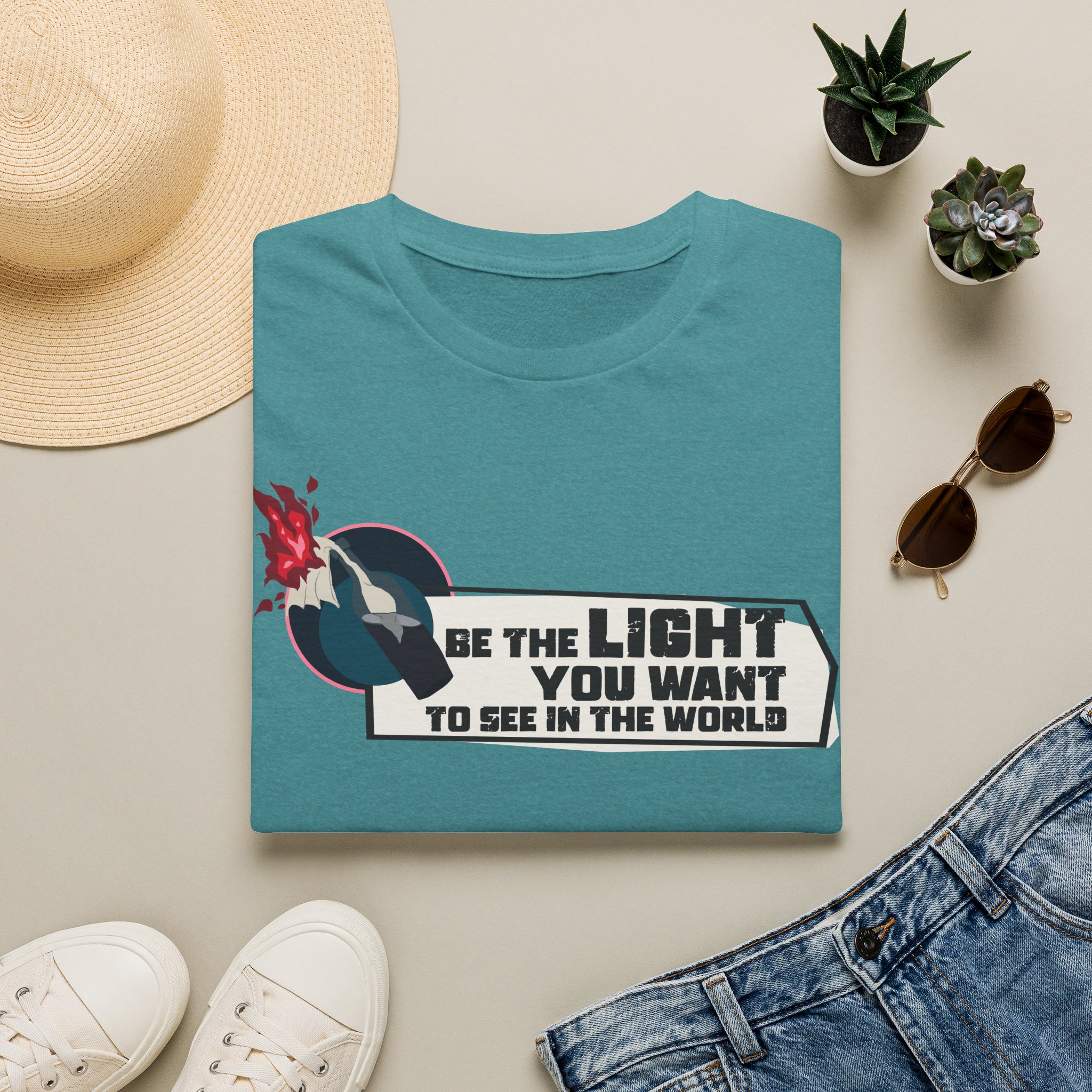 Be the Light T-Shirt | Rebellious T-shirt - Image 33