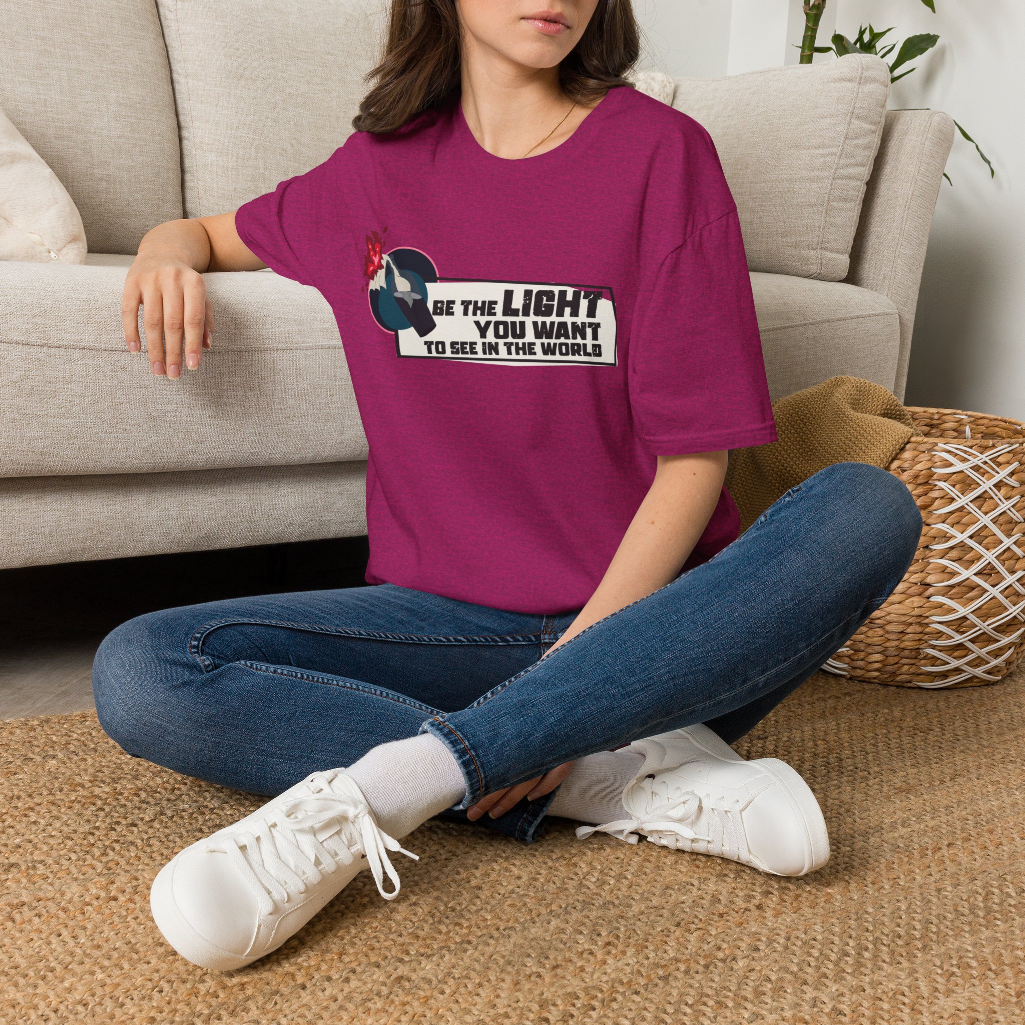 Be the Light T-Shirt | Rebellious T-shirt - Image 30