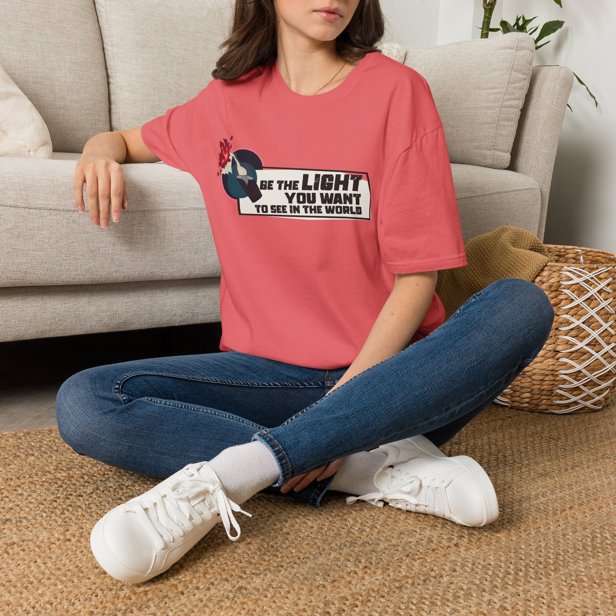 Be the Light T-Shirt | Rebellious T-shirt - Image 10