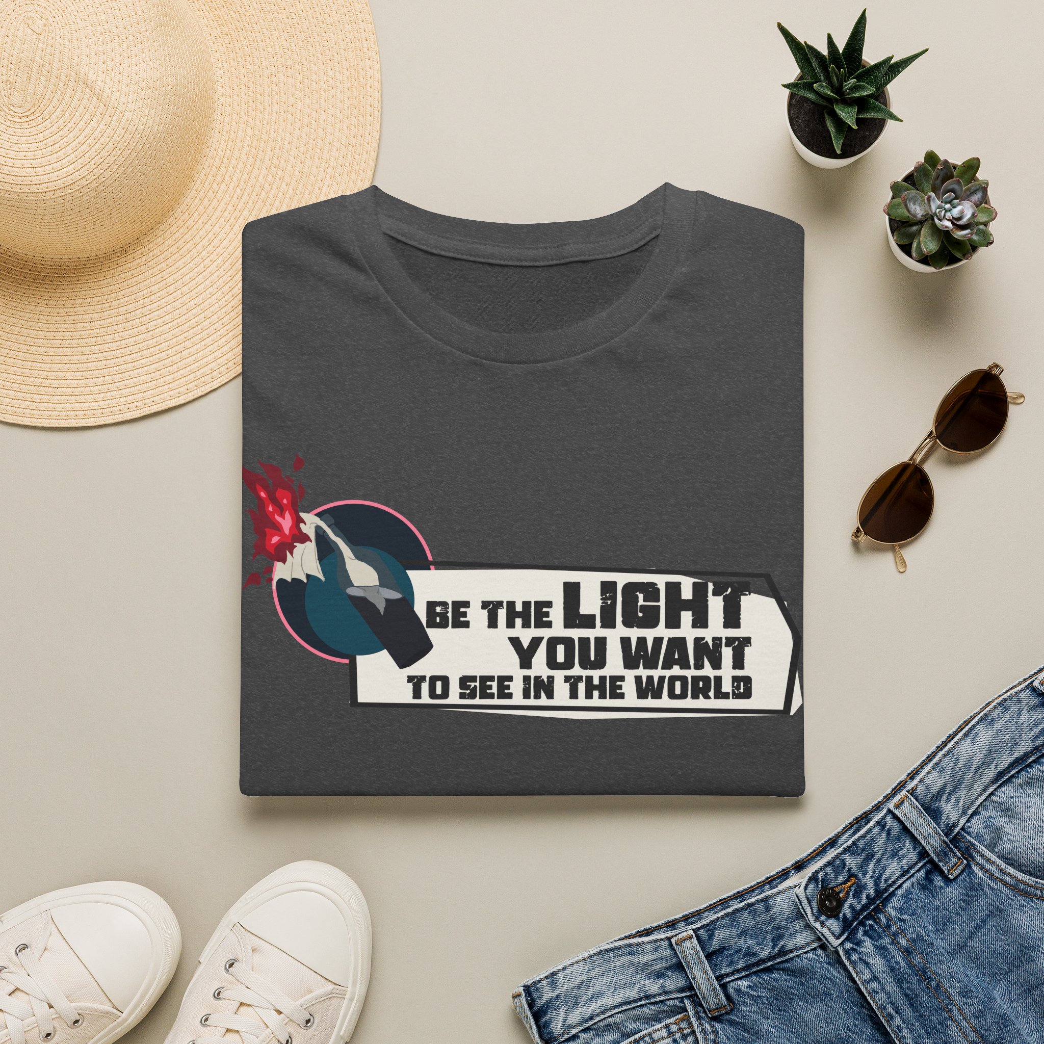 Be the Light T-Shirt | Rebellious T-shirt - Image 37