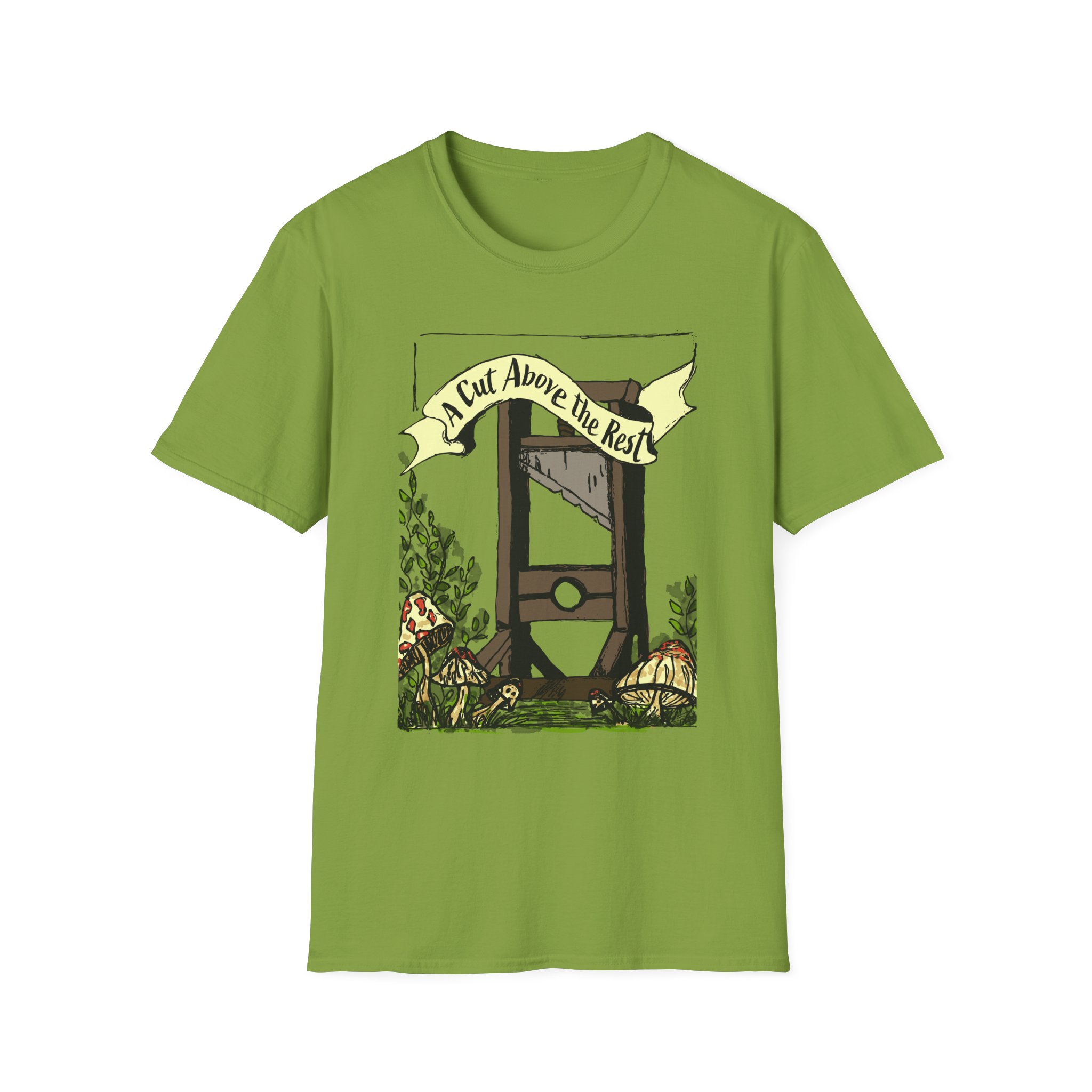 “A Cut Above the Rest” Guillotine Graphic Tee - Image 35