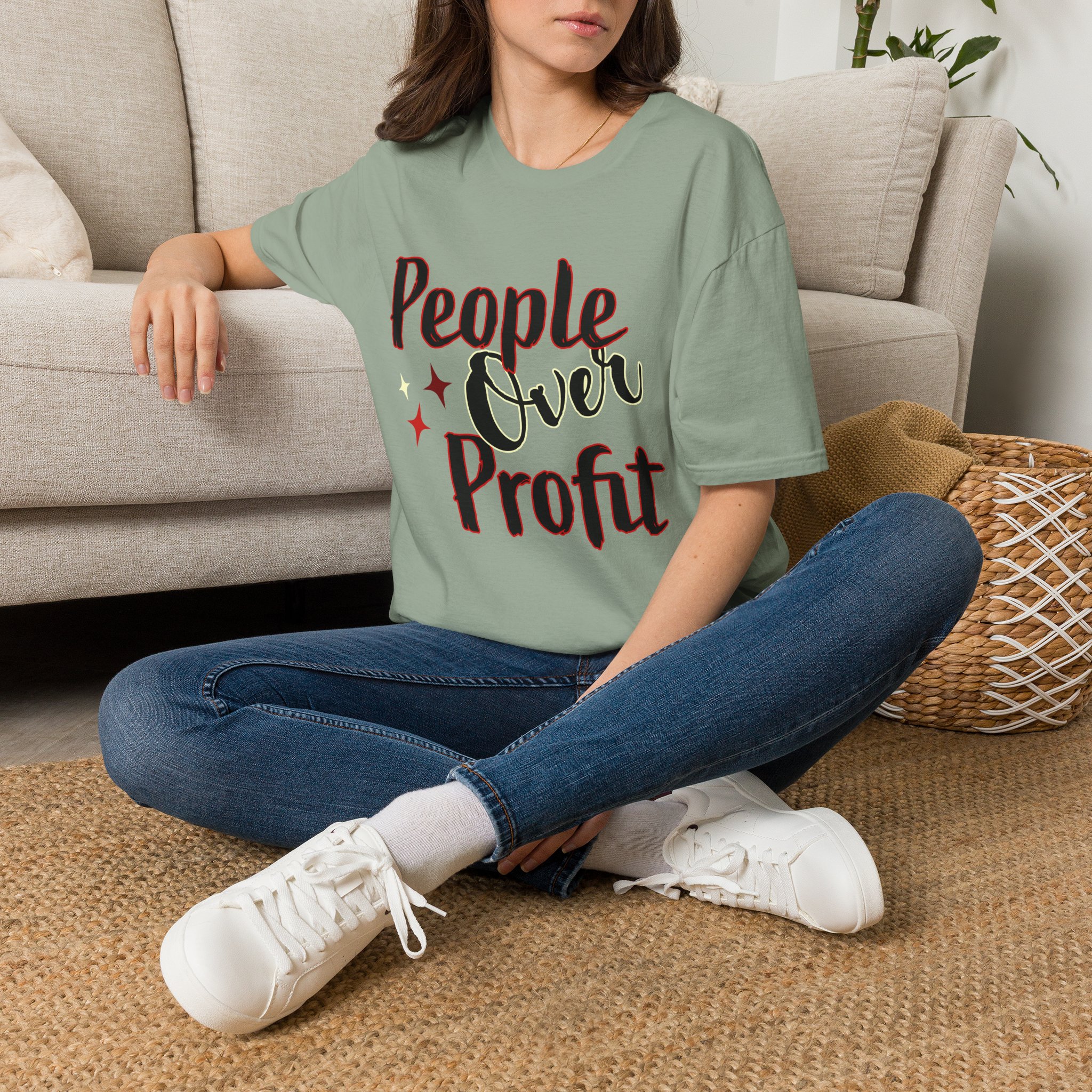 People Over Profit T‑Shirt - Image 35