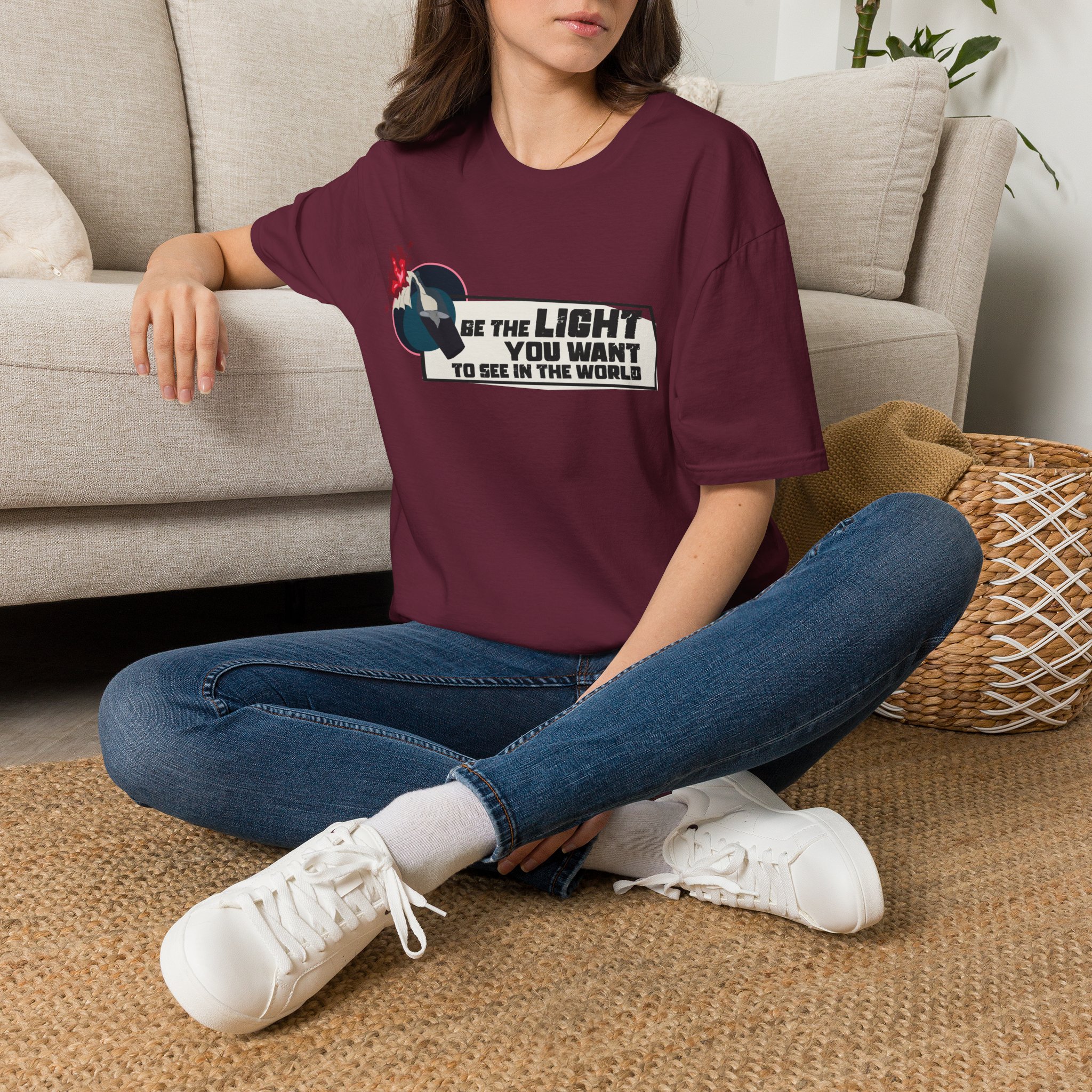 Be the Light T-Shirt | Rebellious T-shirt - Image 18