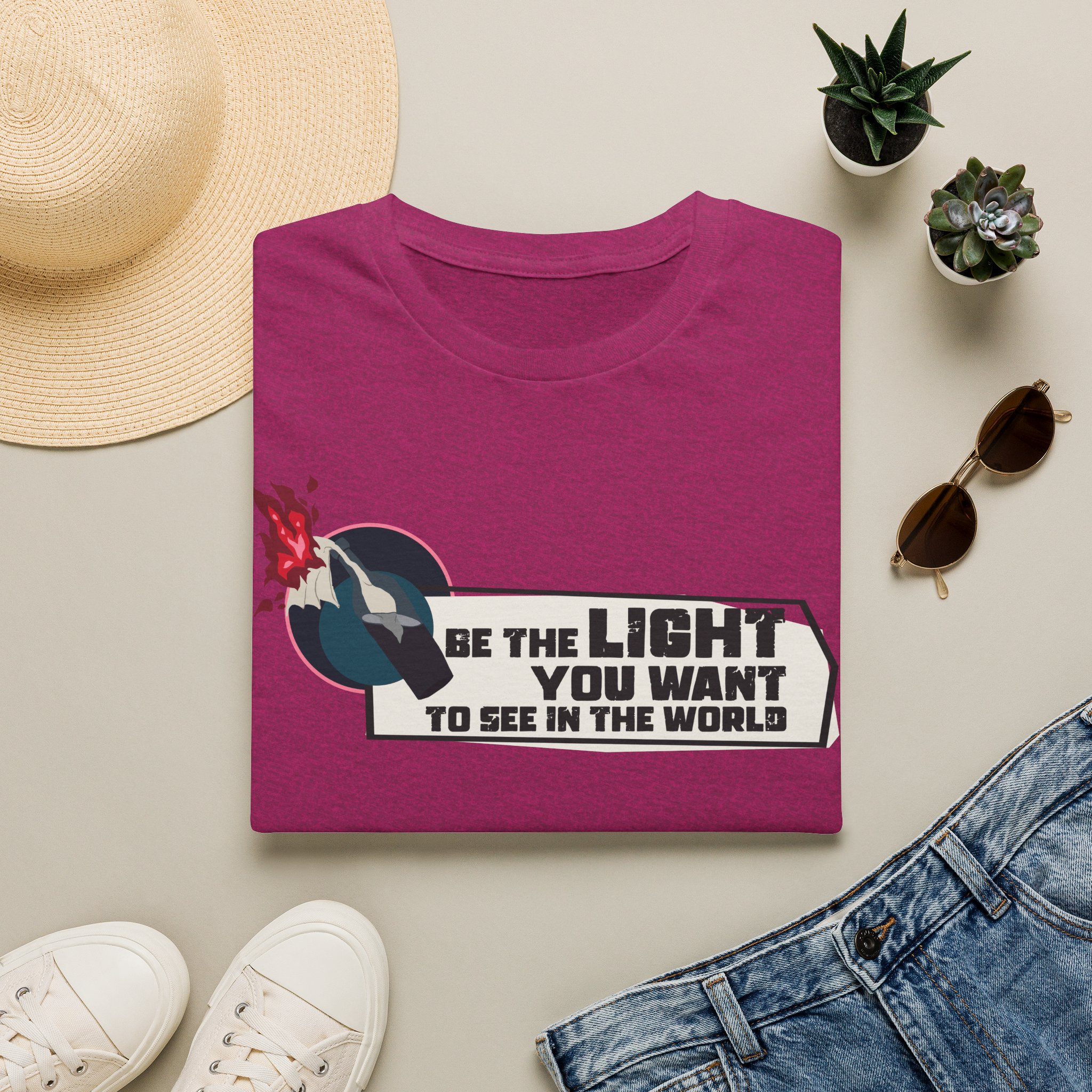 Be the Light T-Shirt | Rebellious T-shirt - Image 29