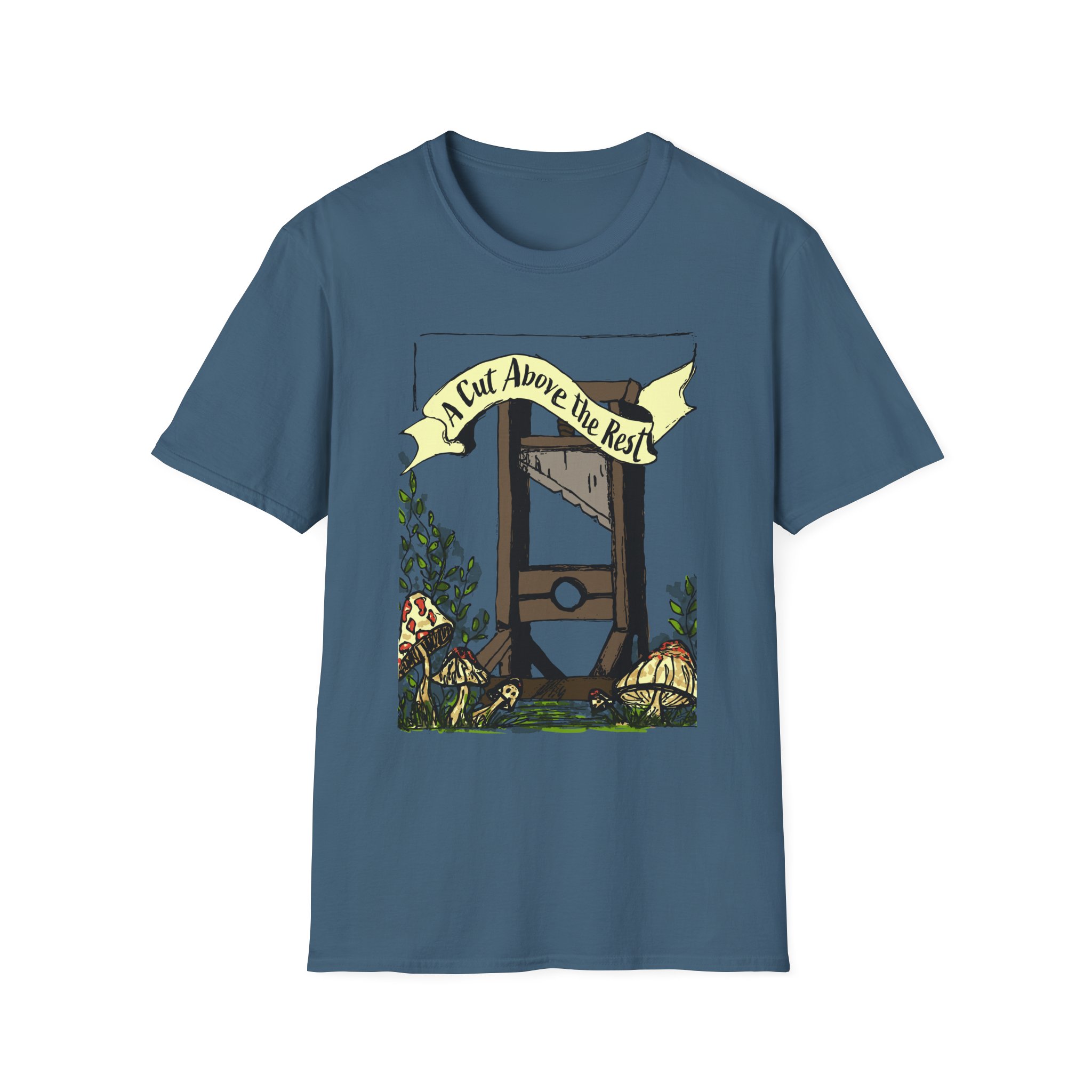 “A Cut Above the Rest” Guillotine Graphic Tee - Image 43