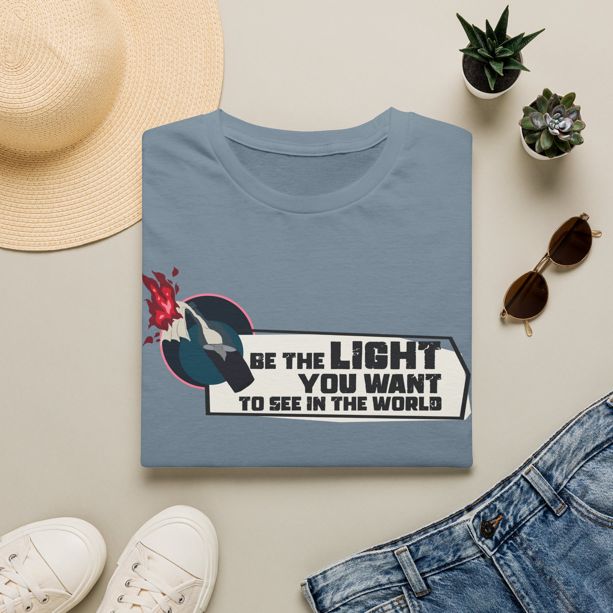 Be the Light T-Shirt | Rebellious T-shirt - Image 45