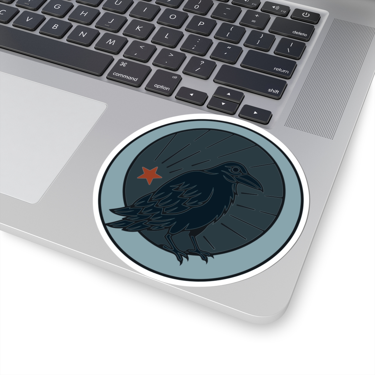 Pretty Little Omens Logo Sticker | Raven Emblem Sticker - Image 5