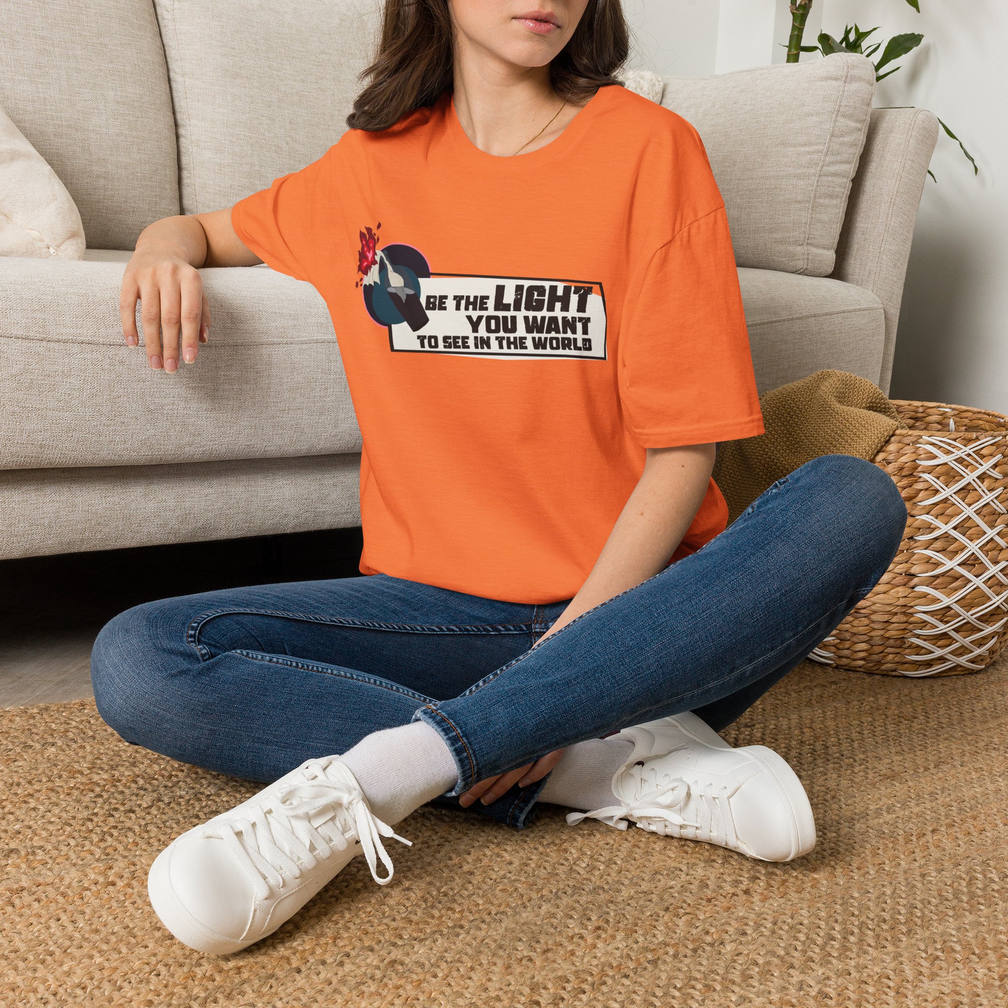 Be the Light T-Shirt | Rebellious T-shirt - Image 6