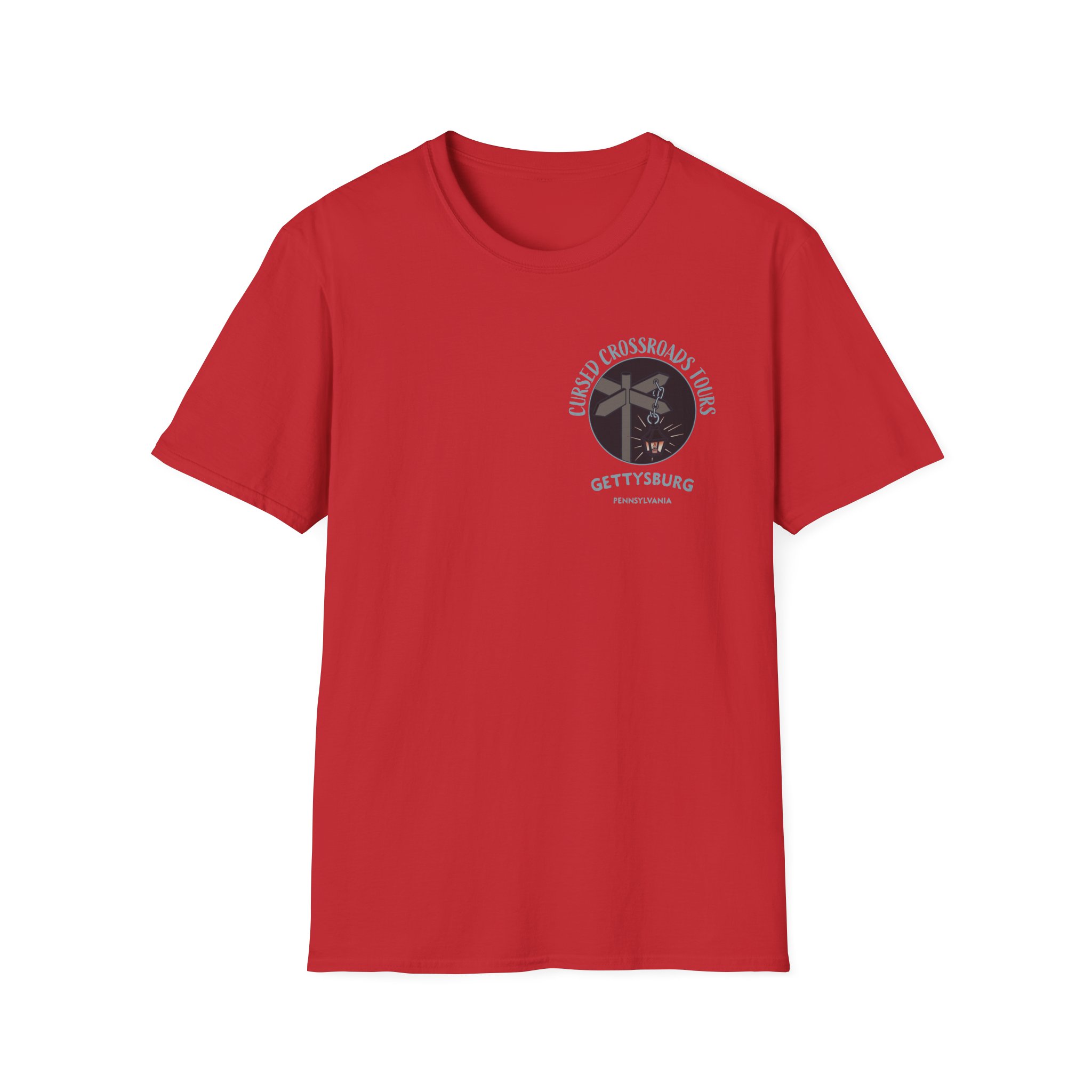 Cursed Crossroads Tours T-Shirt | Gettysburg, PA - Image 21