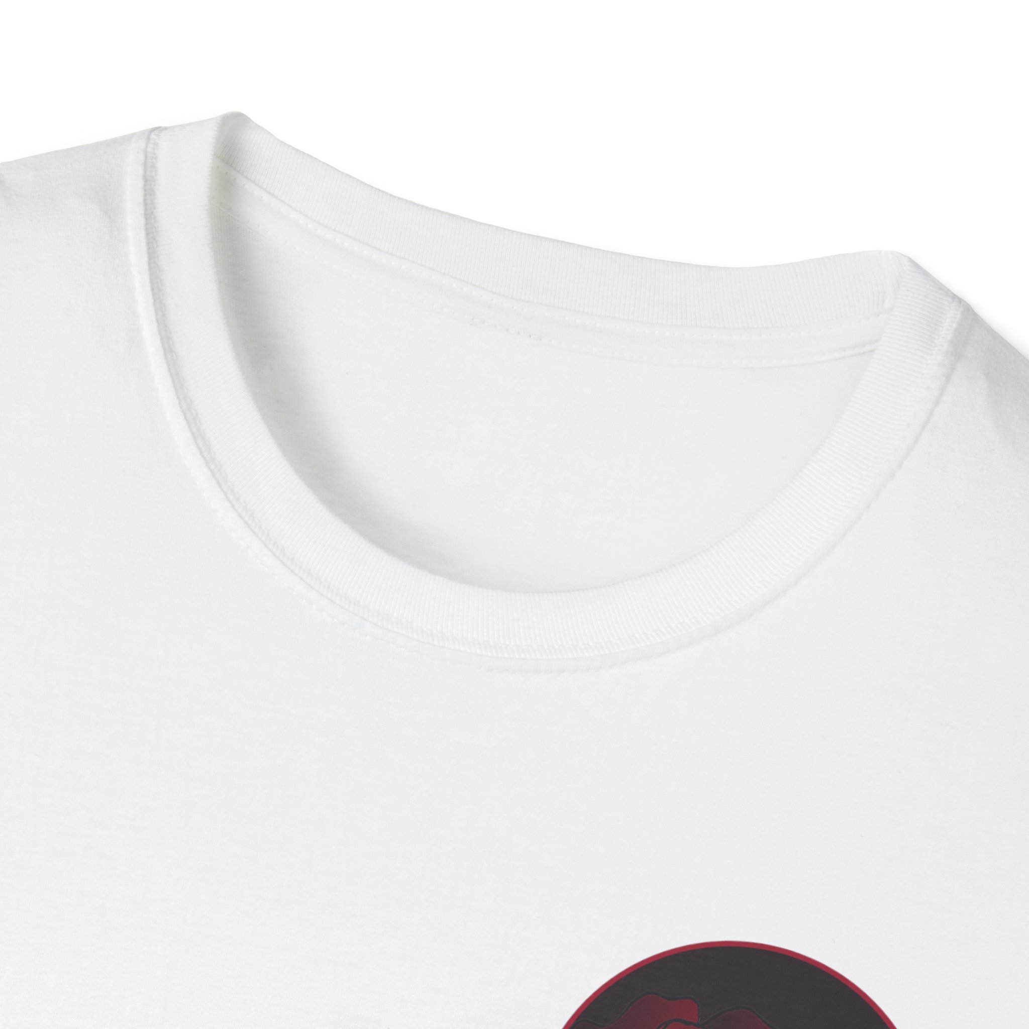 Granny Gone Rogue Logo T-Shirt | Red Rose and Black Cat T-Shirt - Image 7
